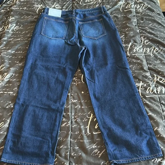 NWT LOFT The Straight High Rise Curvy Fit Jeans - Picture 7 of 9